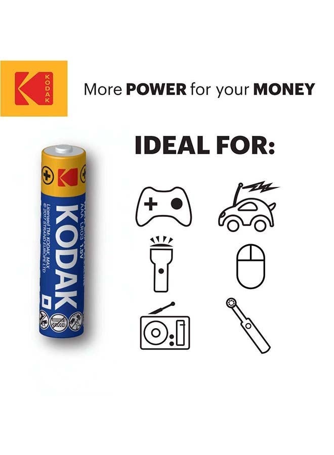 Kodak MAX alkaline AAA battery - 20 Pack - Image 4